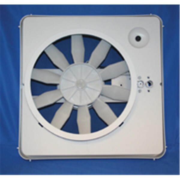 Hengs Ind Roof Vent- Powered Opening- 14 X 14 In. - H6C-V771412C1G