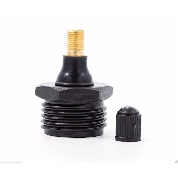 Strike3 Blow Out Plug Plastic Plugs Black Schrader Valve Campers RV Tools - ST6410