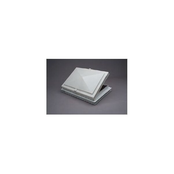 Hengs Ind Manual Opening 22 x 22 With Metal Frame With Aluminum Screen White Lid Plastic Lid - 66621-C2