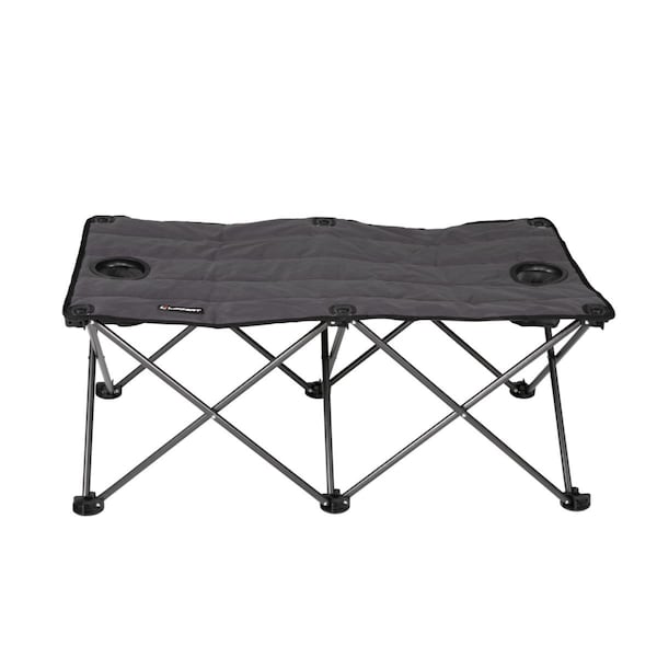 Lippert 2021123295 Campfire Ottoman, Dark Grey - M6V_2021123295