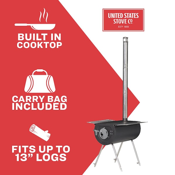 Us Stove Co 14 In. Caribou Backpacker Camp Stove - CCS14