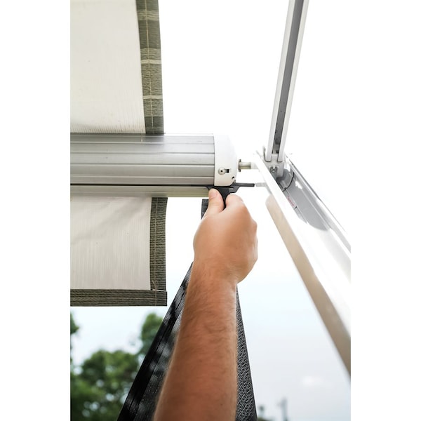 Camco RV AWNING SHADE KIT, 54INX 120IN, BLACK, BILINGUAL - 51451
