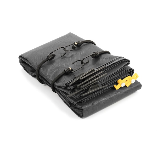 Camco RV AWNING SHADE KIT, 54INX 120IN, BLACK, BILINGUAL - 51451