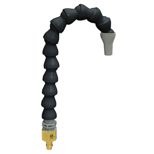 Empire Brass Empire Brass CRD-FLEX-SPT-B Quick Connect Flexible Spout - 14", Black - CRD-FLEX-SPT-B