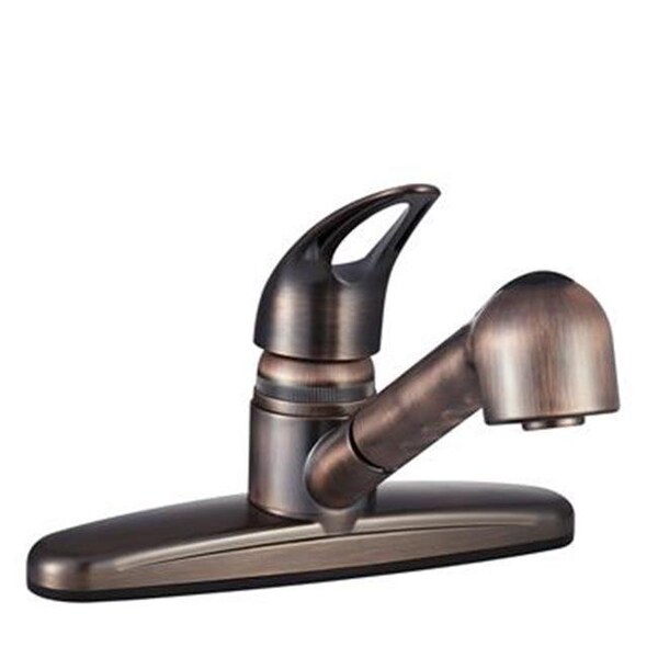 Dura Faucet DURA FAUCET DFPK100ORB Plastic Pull-Out RV Kitchen Faucet - D6U-DFPK100ORB