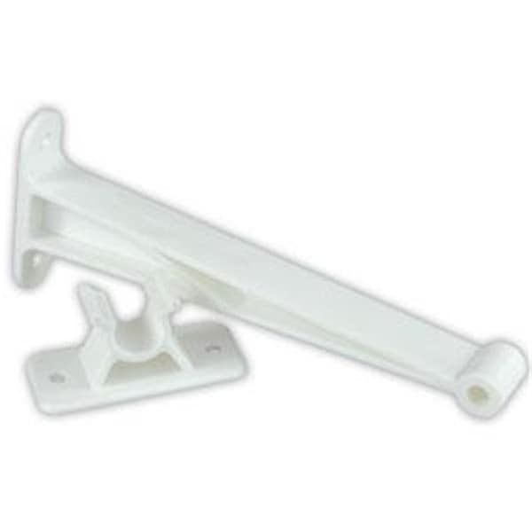 Powerhouse 10374 Exterior Hardware RV 5.5 in. Door Holder Pol. White - PO362847