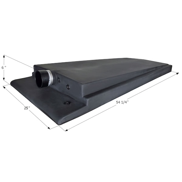 Icon Holding Tank H3826 600211027 - 25 Gallon, 54.25in x 25in x 6in - 14753