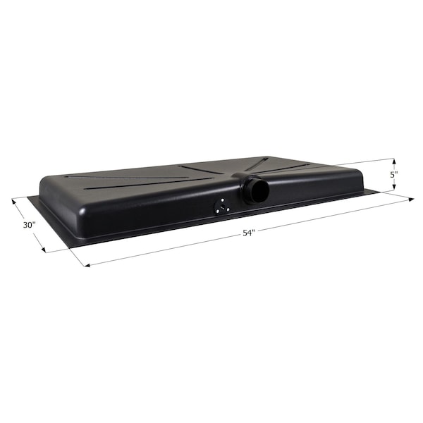 Icon Holding Tank HT497-SD - 54in x 30in x 5in, 24 Gallon 0282970 - 14094