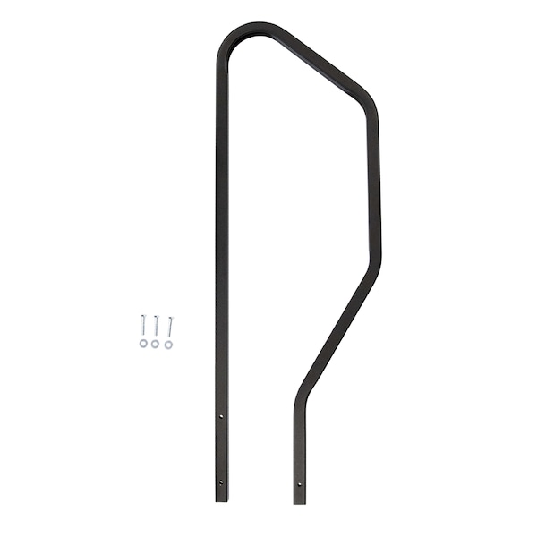 Mor/Ryde Use With 1st Generation StepAbove 3 Step RV Steps, Black, Powder Coated - STP214-029H
