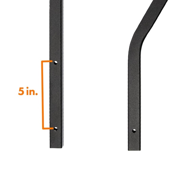 Mor/Ryde Use With 1st Generation StepAbove 3 Step RV Steps, Black, Powder Coated - STP214-029H
