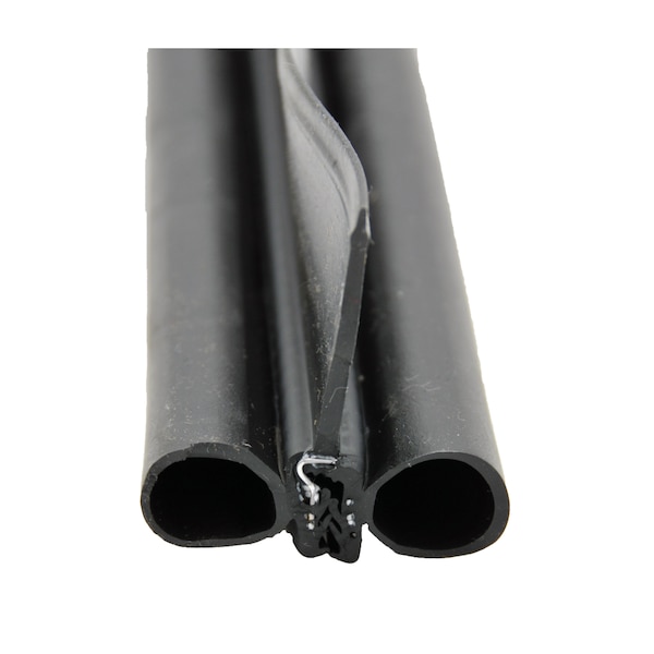 Ap Products AP Products 018-479 Black Double Bulb Seal with Wiper - 2" x 3" x 28' - 018-479