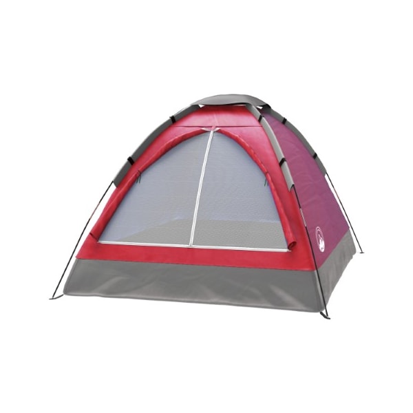 Leisure Sports Leisure Sports 2-Person Dome Tent, Ultralight for Camping, Dual Doors and Rain Fly, Red - 485219WBX