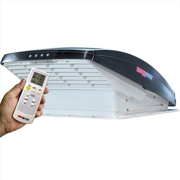 Maxx Air MAXXAIR VENT 0007500K Roof Vent Remote Control Powered Opening With Smoke - M1B-0007500K