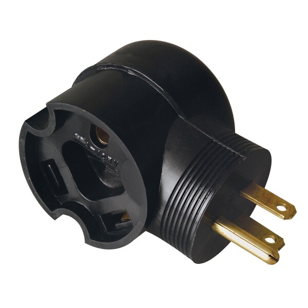 Southwire Southwire 09524 Surge Guard Molded Adapter - 15A to 30A, 90 Degree - 09524