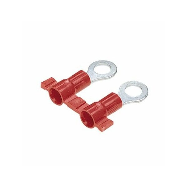 Panduit Ring Terminal, narrow tongue, vinyl insu - PV18-4RNB-3K