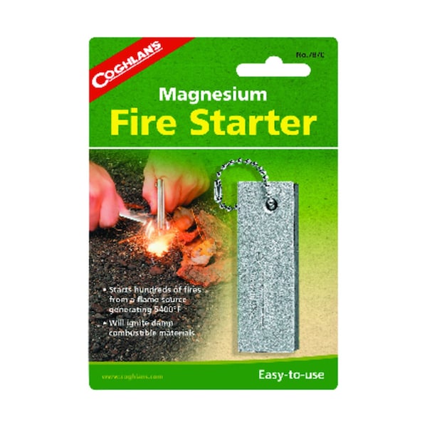 Coghlans Coghlan's Silver Fire Starter 5.875 in. H X 3/8 in. W X 3 in. L 1 pk - 7870