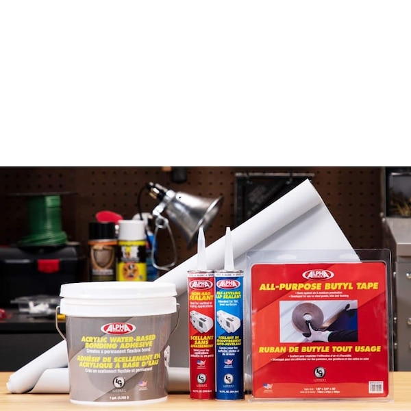 Lippert RV ROOF KIT - SUPERFLEX WHITE - 862422
