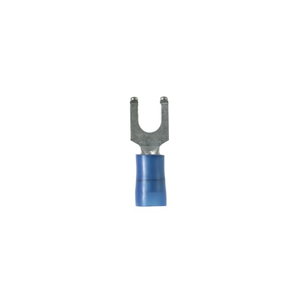 Panduit Flanged Fork Terminal, nylon insulated, 18 -, PN14-10FF-M, PK 1000 - PN14-10FF-M