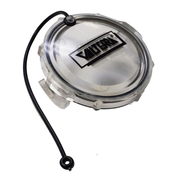 Valterra WASTE VALVE CLEAR CAP, 3IN, CARDED - T1020CLRVP