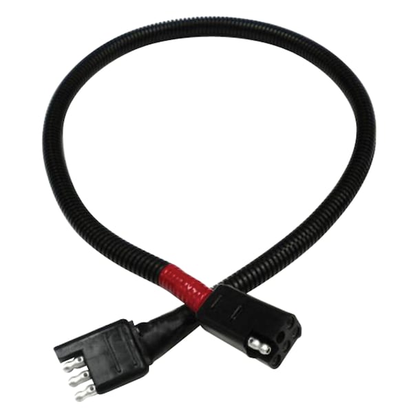 Rv Pigtails RV Pigtails 30030 Viking 4-6 Pigtail - Red, 30" - 30030