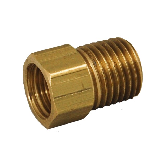 Marshall Excelsior Marshall Excelsior ME2132P Inverted Flare Adapter - 1/4" MNPT x 1/4" Female Flare Plug - ME2132P