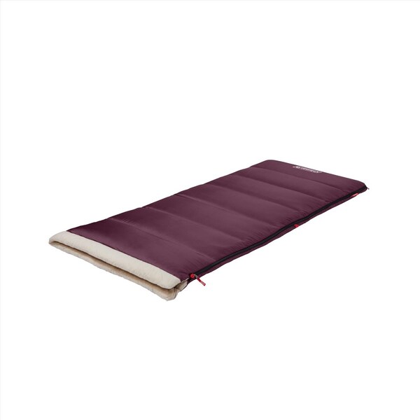 Coleman Coleman Autumn Glen Burgundy Sleeping Bag 2 in. H X 33 in. W X 75 in. L 1 pk - 2000035897