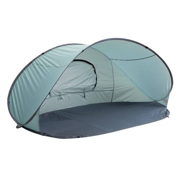 Wakeman Pop Up Beach Tent - Fits 2-3 People - Sun Shelter with UV Protection, Ventilation by Blue - 75-CMP1104