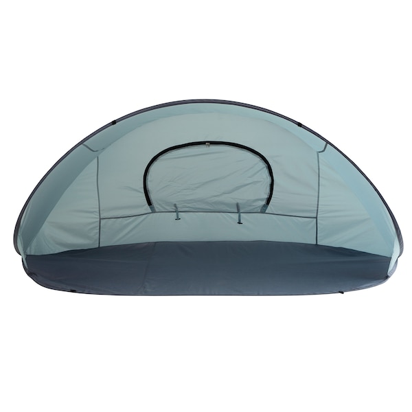 Wakeman Pop Up Beach Tent - Fits 2-3 People - Sun Shelter with UV Protection, Ventilation by Blue - 75-CMP1104