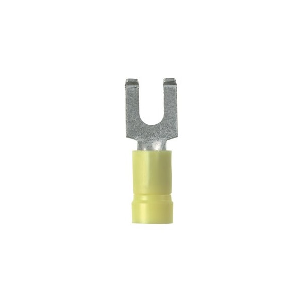 Panduit Flanged Fork Terminal, vinyl insulated,  - PV10-10FF-L