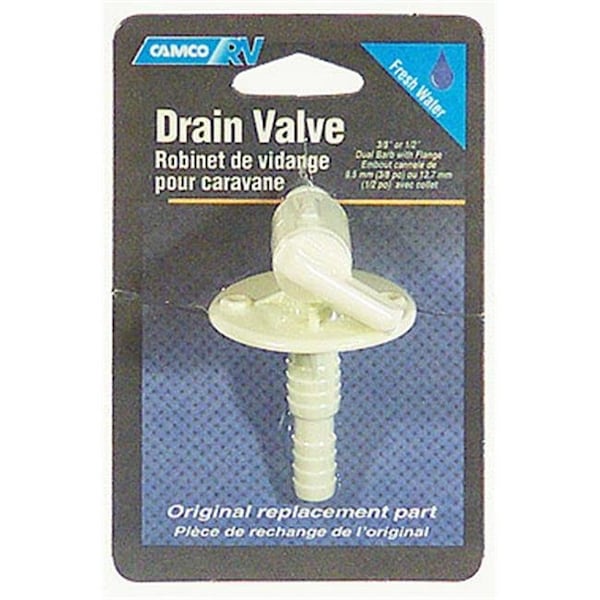 Camco Camco Mfg Inc   Rv Dual-Size RV Drain Valves  22223 - 22223