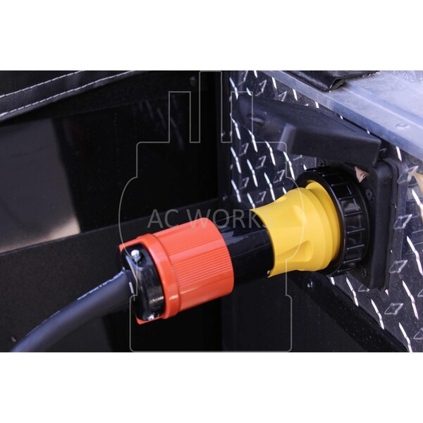 Ac Works Generator 20A 4-Prong Plug to 30A RV/Marine L5-30R Female Connector - RVL1420M30