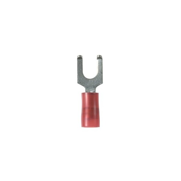 Panduit Flanged Fork Terminal, nylon insulated, 22 -, PN18-10FF-M, PK 1000 - PN18-10FF-M
