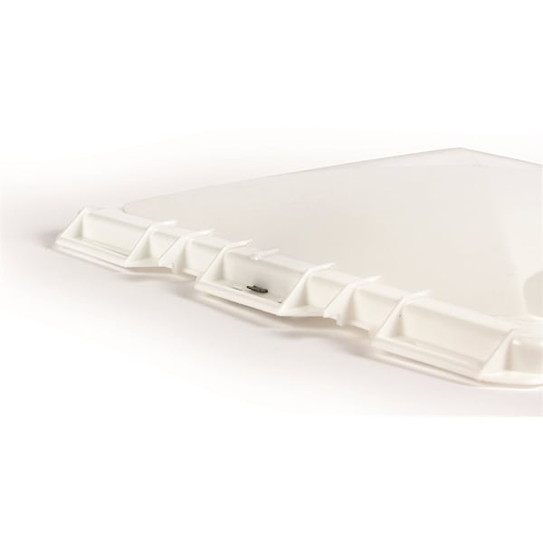 Camco VENT LID, JENSEN METAL BASE FT94 UP, WHITE - 40153