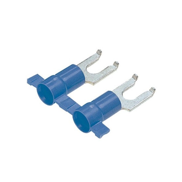 Panduit Flanged Fork Terminal, vinyl insulated, 16 -, PV14-6FFB-3K, PK 3000 - PV14-6FFB-3K