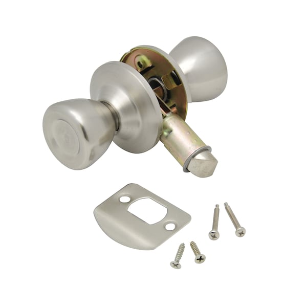 Ap Products AP Products 013-203-SS Passage Door Knob, Stainless Steel - 013-203-SS