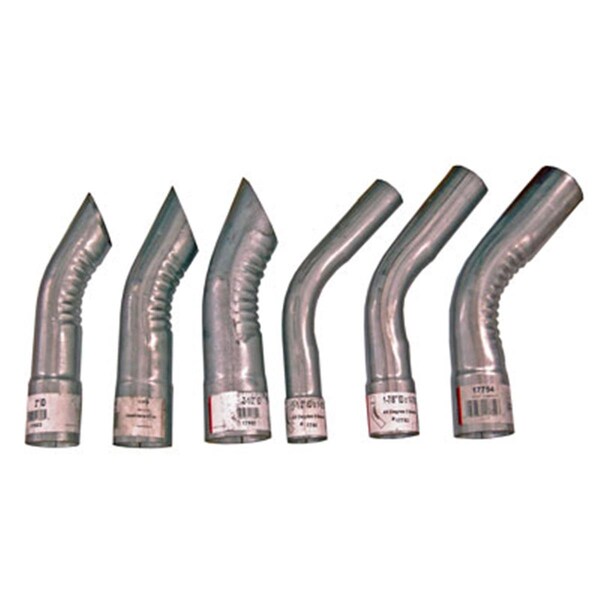 Newalthlete 17604 Exhaust Turndown 12 x 2.25 in. Inner Diameter - NE779442