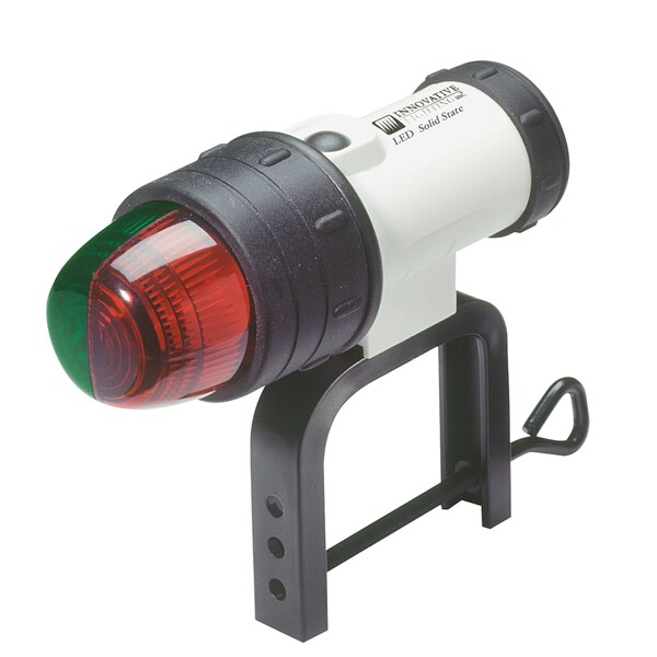 Innovative Lighting Innovative Lighting 560-1111-7 Marine Portable LED Navigation Light - Bow Light, C-Clamp - 560-1111-7