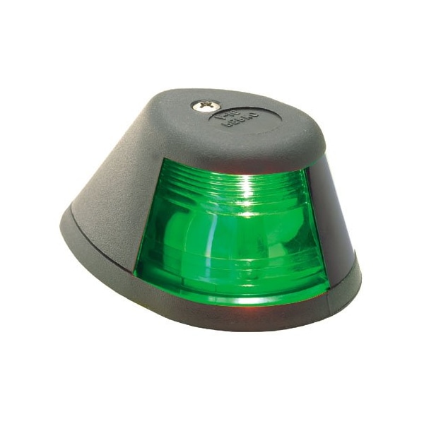 Perko Perko 0253B00DP1 Horizontal-Mount Side Light with Black Base - 0253B00DP1