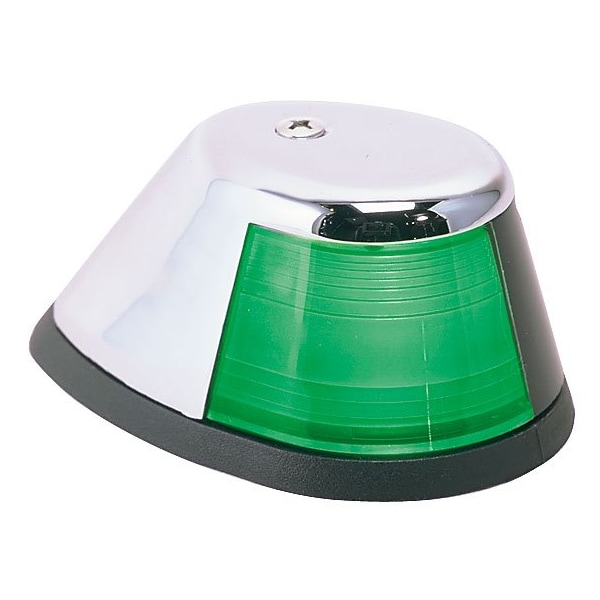 Perko Perko 0253B00DP1 Horizontal-Mount Side Light with Black Base - 0253B00DP1