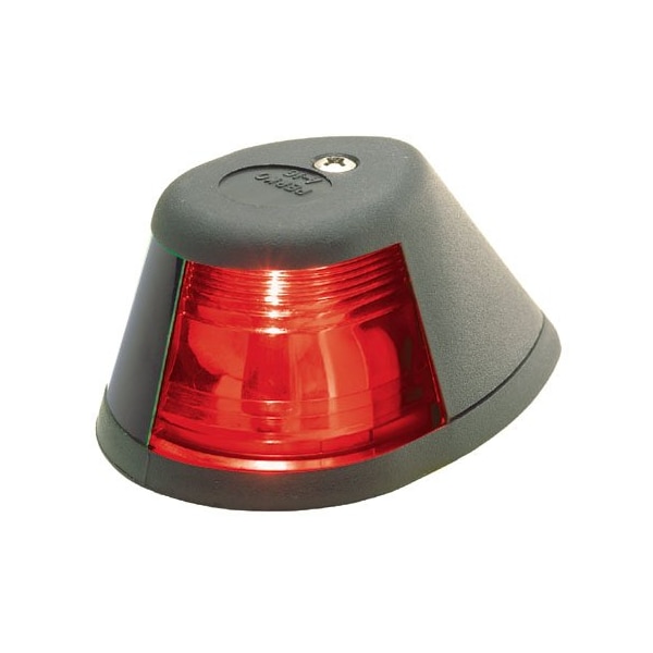Perko Perko 0253B00DP1 Horizontal-Mount Side Light with Black Base - 0253B00DP1