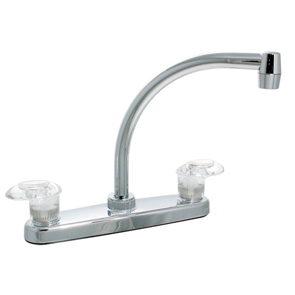 Valterra Phoenix Faucets by Valterra PF221302 Catalina Two-Handle 8" Kitchen Faucet w Hi-Arc Spout-Chrome - PF221302
