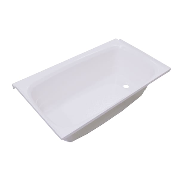 Lippert Lippert 209658 Kinro ABS RV Full Tub - 24" x 36", Right Hand, White - 209658