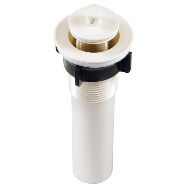 Jr Products JR Products 95235 Sink Strainer with Pop-Up Stopper - Parchment - 95235