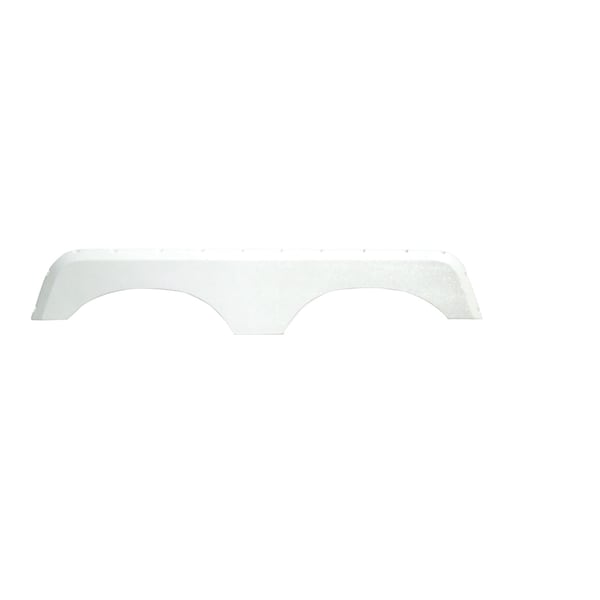 Icon Icon 01424 Tandem Axle Fender Skirt FS700 for Jayco - Polar White - 01424