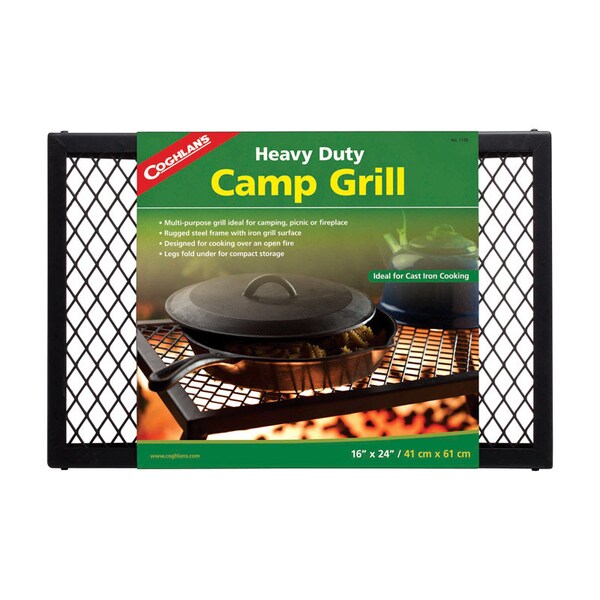Coghlans Coghlan's Camp Grill Steel 1 pk - 1130