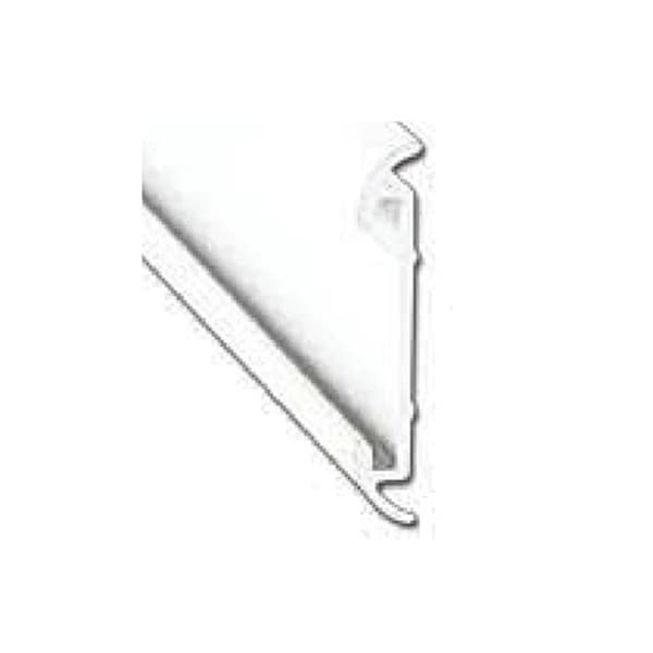 Ap Products 16 ft. Mill Aluminum Flat Trim with Insert - 021-54603-16