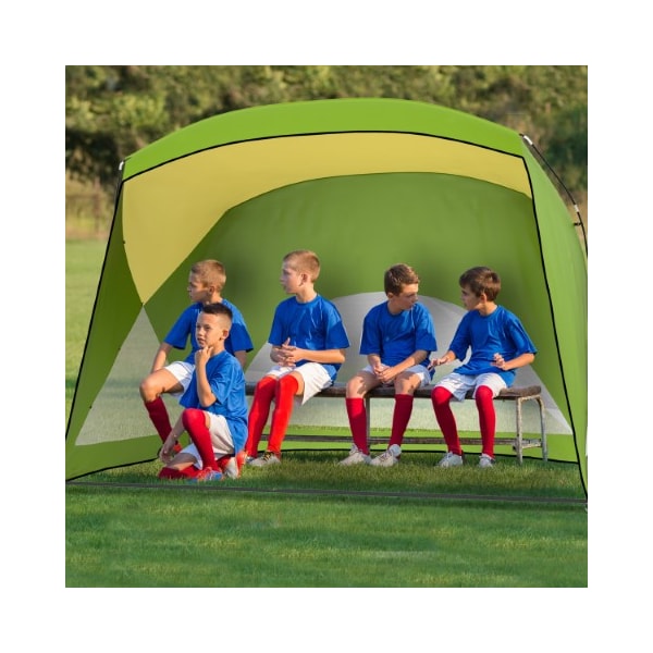 Leisure Sports Beach Tent Sun Shelter Sport Umbrella, UV Protection, Water Resistant and Carry for Families (Green) - 357895PSD