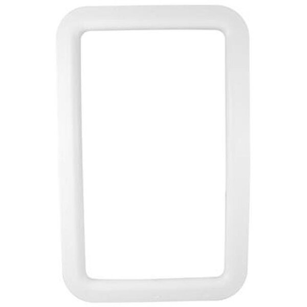 Valterra VALTERRA LLC A77006 Exterior Entrance Door Window Frame; White - V46-A77006