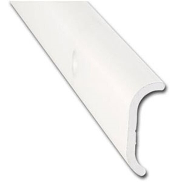 Ap Products 8 ft. Polar White Aluminum Short Leg Trim - A1W-021860018
