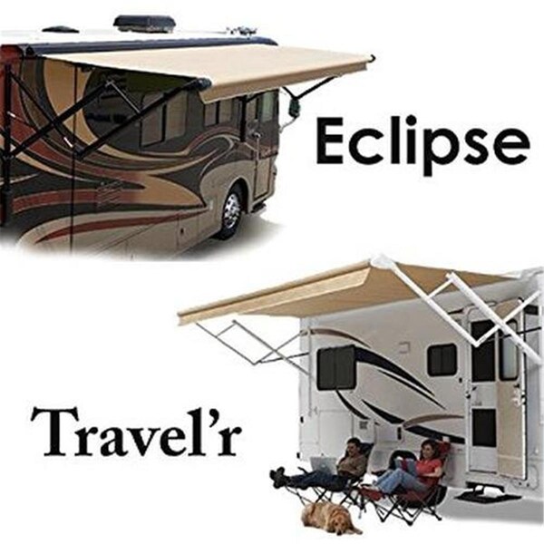 Carefree 15 ft. Vinyl Roller Assembly - Black, Grey - C6F-QJ158D00
